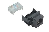 Voice Grade Keystone IDC Jack, RJ11 (6x4)