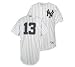 New York Yankees Alex Rodriguez Authentic Home Jersey by Majestic