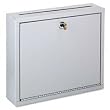 Buddy Products Inter-Office Mailbox, Steel, Small, 3 x 10 x 12 Inches, Platinum (5625-32)