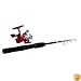 Shakespeare Medium Action Travel Mate Telescopic Kit Combo (6-Feet 6-Inch)