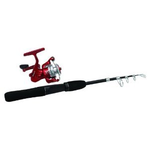 Shakespeare Medium Action Travel Mate Telescopic Kit Combo (6-Feet 6-Inch)