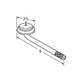 Ring Stainless Steel Burner with Integral Venturis for Charbroil Grills, Thermos Grills and Many Other Brands.