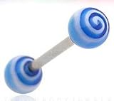 Wild U.V. Swirls Barbell