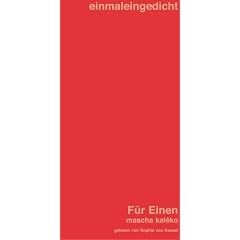 F�r Einen: einmaleingedicht
