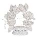 Wilton Floral Arch Figurine/Topper Setting