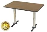 30 Square Lunchroom Table - Walnut