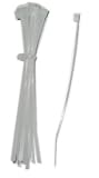 Nylon 4" Multi-Purpose Tie White.