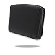 Edle Tasche ( Echtleder ) f�r TomTom TomTom ONE V3/3./3rd/3th/3 Edition - Book Type (Black)