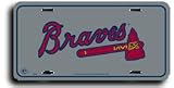 MLB License Plate - Atlanta Braves