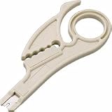 Cables to Go 3788 Plastic Punch Down Tool with Cable Stripper for Krone (Ivory)