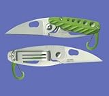 Imperial Schrade 3 Closed Simon LockBlade w/Green Handle & Clip #SS1G