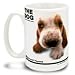 THE DOG Artlist - Basset Hound Coffee Mug