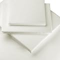 Super King Size, Ivory/ Cream, Percale Flat Sheet, 200 Thread Count by Viceroybedding