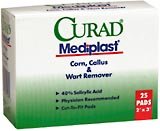 Curad Mediplast Pads 2 Inches X 3 Inches 25 ea