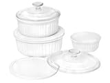 Review CorningWare French White / CorningWare French White 7-Piece Bake and Serve Set