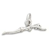 Swimmer Charm