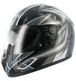 Full Face Motorcycle Helmets Street Helmet 75SilverBlade