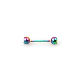 Stainless Steel Industrial Barbell - 14g