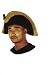 Tricorn Black Hat - Many uses from colonial to pirate costumes