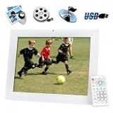 12 Inch Digital Photo Frame w/ Remote + Media Player