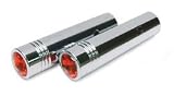 Roadpro 2.25 Chrome Toggle Switch Extension With Crystal Jewel Red 2-pack Kenworth - Roadpro RP2865