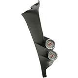Auto Meter 7091 Black Dual A-Pillar with Speaker Gauge Kit for 1998-2002 Dodge Ram by Auto Meter