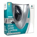 Logitech MX600 Laser Cordless USB-PS/2 Mouse (Silver/Black)