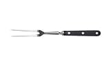 Mundial 5100 Series 4-Inch Cook's Fork with Curved Tines, Black