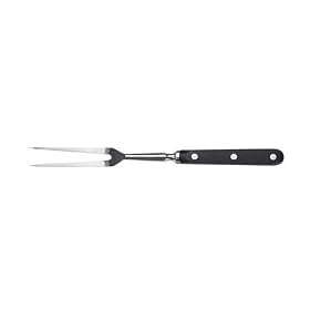 Mundial 5100 Series 4-Inch Cook's Fork with Curved Tines, Black by Grupo Eberle Mundial