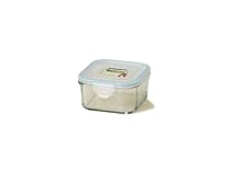 Kinetic Glasslock 17 Ounce Square Glass Food Storage Container With Locking Lid