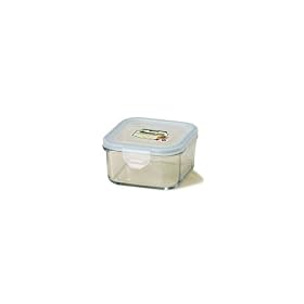 Kinetic Glasslock 17 Ounce Square Glass Food Storage Container With Locking Lid