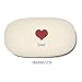 Love Heart Pebble Shaped Cavallini Eraser