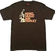 BOB MARLEY - Rebel Music - Chocolate T-shirt