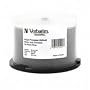Verbatim DVD+R 4.7GB 16X DataLifePlus, White Inkjet Printable, Hub Printable, 50pk Spindle