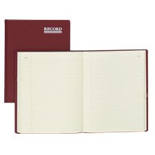 Red Vinyl Series Record Book,300 Pages,10-3/8x8-3/8