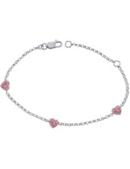 Disney® Heart Bracelet Sterling Silver 650768