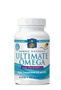 Nordic Naturals Ultimate Omega, 1,000 mg Fish Oil, 180 Soft Gels