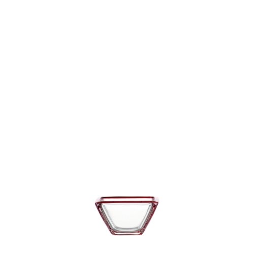 LEONARDO 035340 Set Schale Corner 12,5 cm rot 4-teilig Preisvergleich