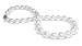 10 x 13mm drop shape white silver Australian south sea cultured pearl necklace 18