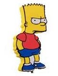 Bart Simpson Antenna Ball Topper