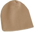 Short Knit Acrylic 8'' Winter Beanie, Khaki