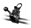 RAP-SB-187GLU: RAM EZ-Strap Mount with Long RAM-to-Garmin Double Ball Arm (Compatible with all Garmin Nuvi GPS with Garmin 17mm ball joint bracket)