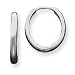 Sterling Silver Hinged Hoop Earrings