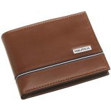 Nautica Men's Plymouth Multi Card Passcase.Brown