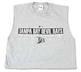 Tampa Bay Devil Rays Sleeveless Grey T-Shirt