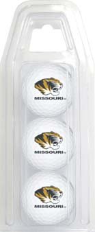 Missouri Tigers Of) Ncaa 15 Golf Ball Pack