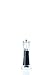 Bisetti Verona Acrylic Pepper Mill, Clear, 6.9