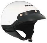 KBC TK-410 WHITE XS MOTORCYCLE Open-Face-Helmet