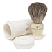 Beauty : Grooming Lounge Ivory Travel Shaving Brush