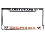 Chicago Bears NFL Chrome License Plate Frame